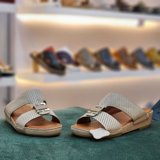 صورة حذاء تميمي جلد طبيعي مديل ت5